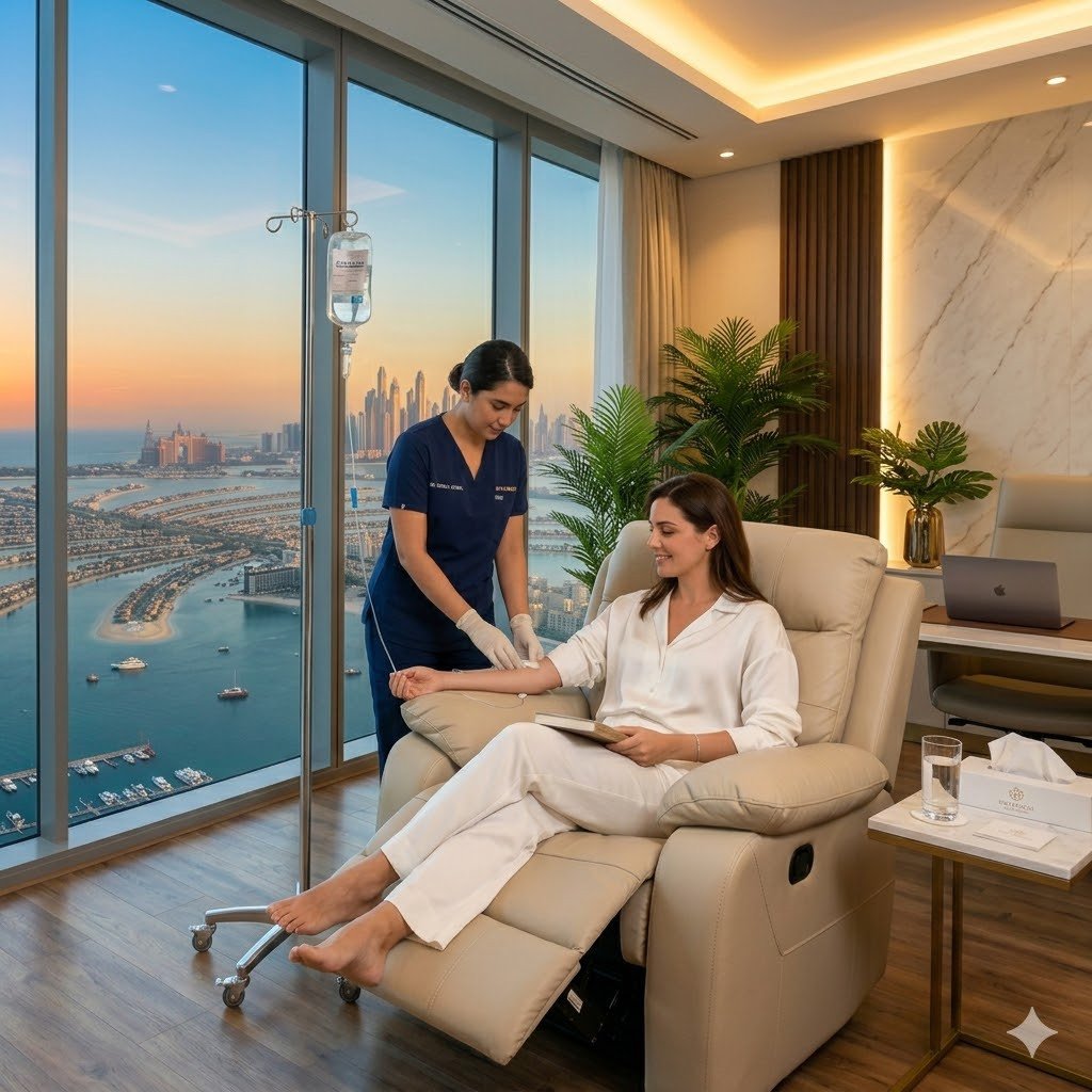 IV Therapy at Home in Dubai
