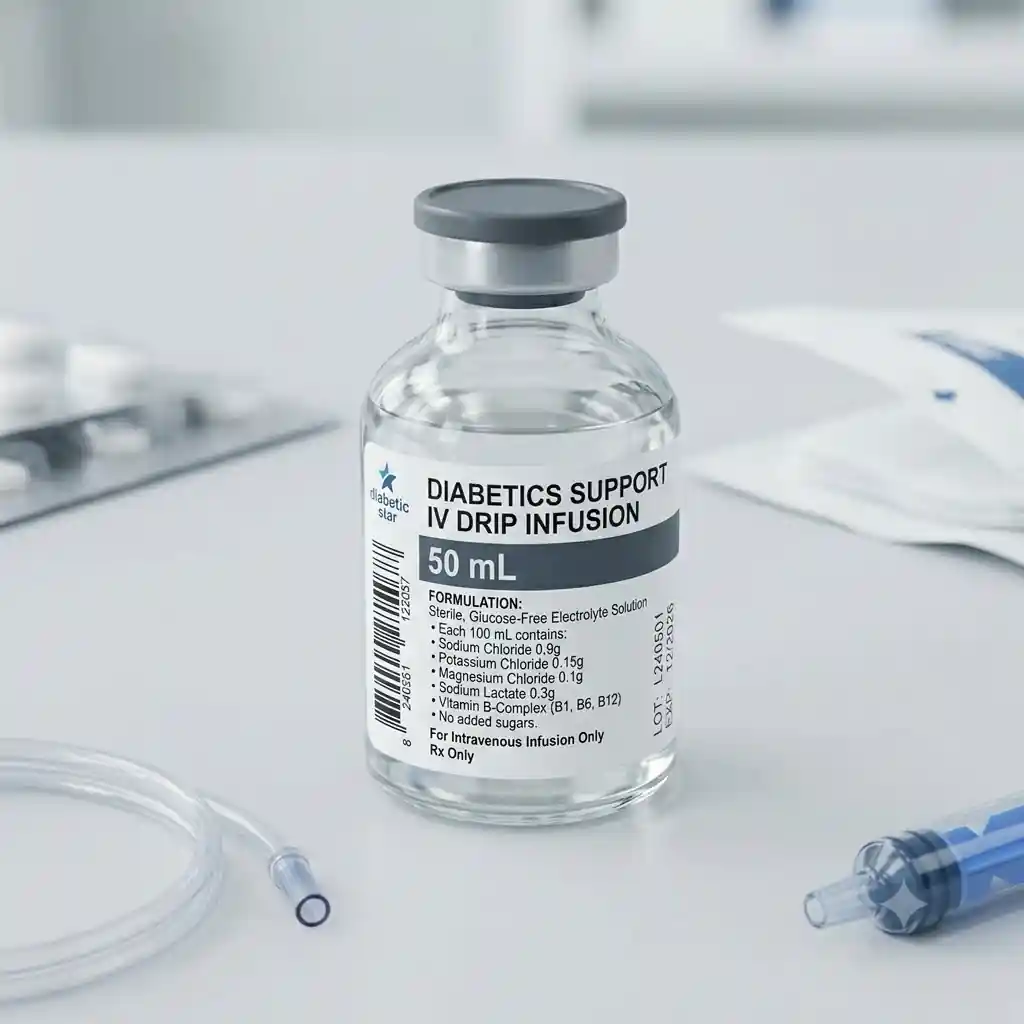 Diabetics Support IV Drip