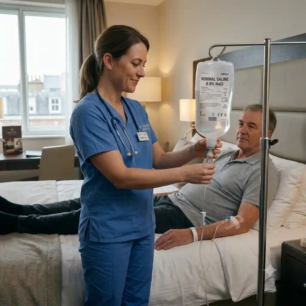 Normal Saline (0.9% NaCl) IV Drip