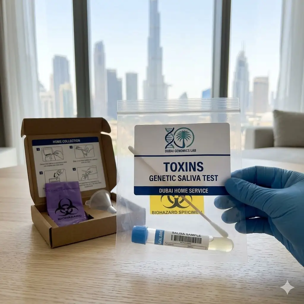 Toxins Genetic Saliva Test Dubai Home